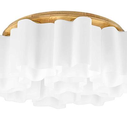 Потолочные Потолочная люстра Lightstar Nubi Legno 802095, доставка по Казахстану 