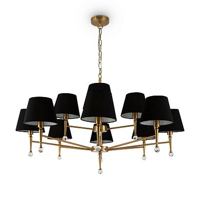 подвесная люстра freya fr5190pl-12bs, доставка по Казахстану 