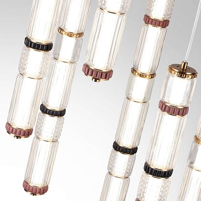 5455/210l odeon light люстра каскадная collier, доставка по Казахстану 