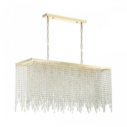 5028/9a modern odl23 429 золотой/прозрачный металл/хрусталь люстра e14 9*40w chokka, доставка по Казахстану 