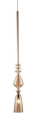 светильник подвесной crystal lux lux new sp1 b amber crystal lux 2261/211, доставка по Казахстану 