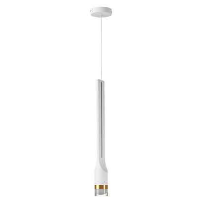 4384/5l hightech odl23 230 белый/металл/акрил подвесной св-к ip20 led 5w 350лм 3000k nilo, доставка по Казахстану 