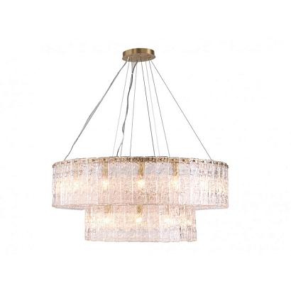 подвесная люстра newport 10826+18/s brass м0065138, доставка по Казахстану 