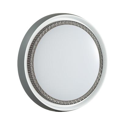 7644/ELN PALE SN 186 Светильник пластик/белый/серый LED 76Вт 3000/4000/6000К D520 IP43 CCT RAHIG