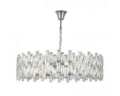 newport 10120 10123+9/c , люстра, chrome clear crystal d85*h26 cm e14 12*40w, доставка по Казахстану 