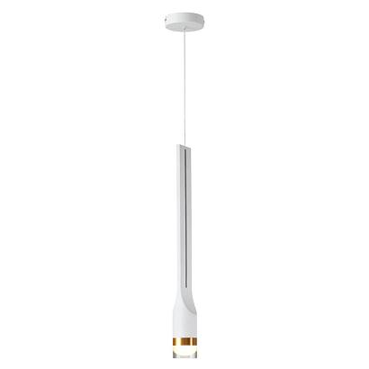 4384/5l hightech odl23 230 белый/металл/акрил подвесной св-к ip20 led 5w 350лм 3000k nilo, доставка по Казахстану 