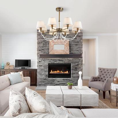 подвесная люстра lumion dakota 3702/8c, доставка по Казахстану 