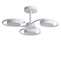 люстры 5657/36cl ledio ln23 белый светильник потолочный led 36w 1620лм 3000-6000к 220v evin, доставка по Казахстану 