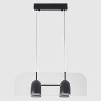 светильник подвесной crystal lux element sp24w led black crystal lux 4020/224, доставка по Казахстану 