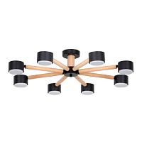 люстры потолочная люстра arte lamp tenda a1624pl-8bk, доставка по Казахстану 