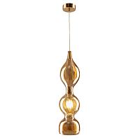 Дополнительная картинка Светильник подвесной Crystal Lux IRIS SP1 B AMBER Crystal Lux 2073/201