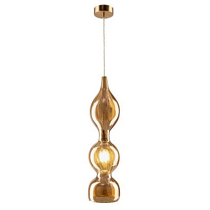 светильник подвесной crystal lux iris sp1 b amber crystal lux 2073/201, доставка по Казахстану 