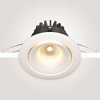 Дополнительная картинка Встраиваемый светильник Technical DL031-L12W3K-D-W