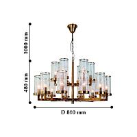 Дополнительная картинка Подвесная люстра Favourite Assembly 2060-18P