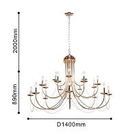 Дополнительная картинка Подвесная люстра F-Promo Plini 2591-20P