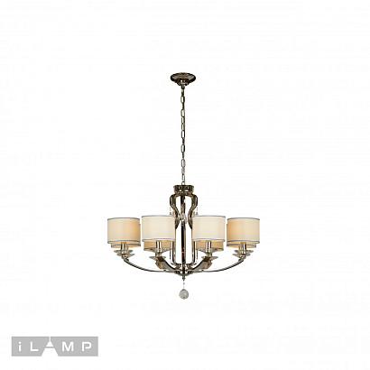 люстры подвесная люстра ilamp urban 88189/8 cr, доставка по Казахстану 