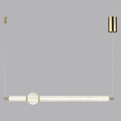 люстры 5008/28l l-vision odl24 467 подвесной светильник led 28w 4000k 2340лм crystal, доставка по Казахстану 