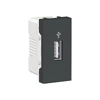 Розетка компьютерная USB Schneider Electric Unica New Modular NU342954 