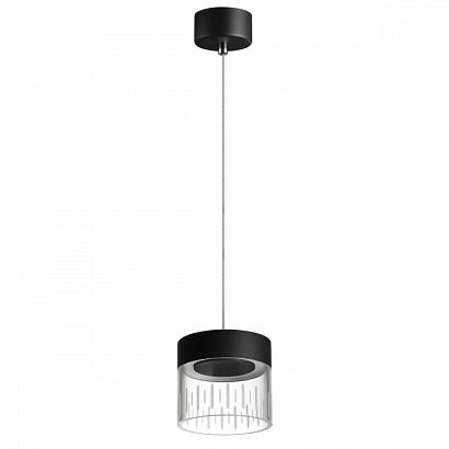 359006 over nt23 000 черный светильник накладной светодиодный ip20 led 4000k 10w 85-265v aura, доставка по Казахстану 