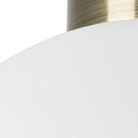 люстры 812031 (mx8131-1b-l ) люстра globo 1х40w e14 antique bronze/white (в комплекте), доставка по Казахстану 