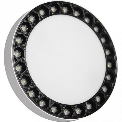 люстры светильник потолочный iledex mercury 5552-36w-d217-3/4k-wh+bk, доставка по Казахстану 