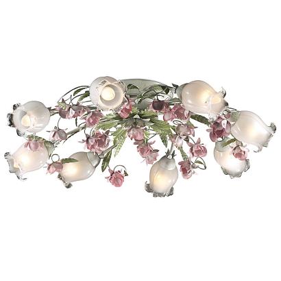 люстры потолочная люстра odeon light country ameli 2252/8c, доставка по Казахстану 