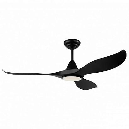35008 вентилятор cirali 52 1*50 вт, led светодиодная, черный, белый, 220в, 3000-5000 к, ip 20, EGLO, доставка по Казахстану
