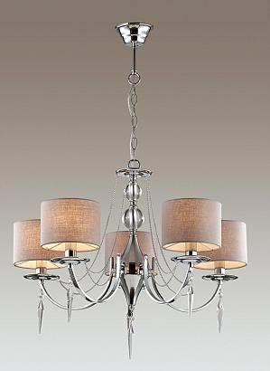 люстры подвесная люстра odeon light ofelia 3210/5, доставка по Казахстану 