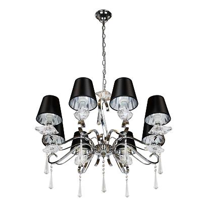 люстры подвесная люстра ilamp stella rm1684/8cr, доставка по Казахстану 