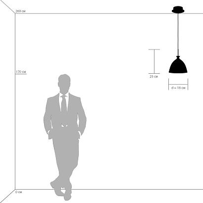 подвесной светильник lightstar simple light 810 810023, доставка по Казахстану 