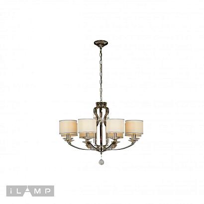 люстры подвесная люстра ilamp urban 88189/8 cr, доставка по Казахстану 