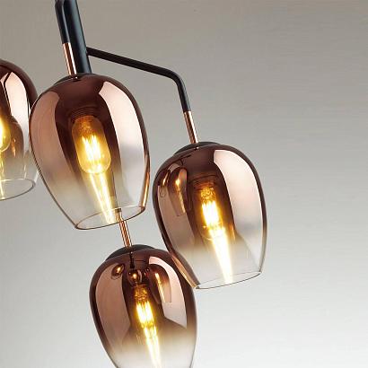 подвесная люстра odeon light palta 4760/4, доставка по Казахстану 