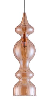 светильник подвесной crystal lux iris sp1 a amber crystal lux 2070/201, доставка по Казахстану 