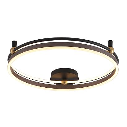 люстры светильник потолочный crystal lux fernando pl72w led coffee/black crystal lux 0620/172, доставка по Казахстану 