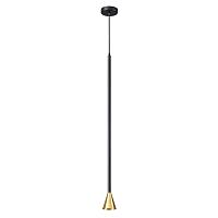 подвесной светильник odeon light hightech pipa 3884/1gb, доставка по Казахстану 