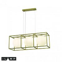 подвесной светильник ilamp golden p2484-3 gold, доставка по Казахстану 