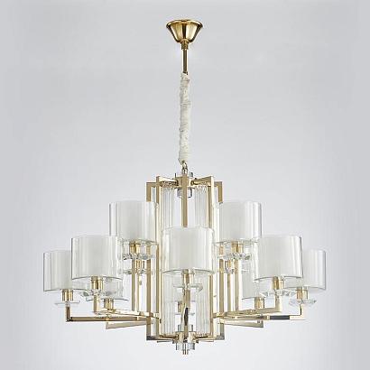 подвесная люстра newport 4408+4/c gold м0062634, доставка по Казахстану 