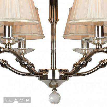люстры подвесная люстра ilamp vivaldi 85125/6 cr, доставка по Казахстану 