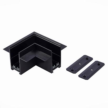 ST021.422.14 Угол-соединитель для встраиваемого  шинопровода Skyline 220 ST-Luce Черный купить в Алматы svet.kz