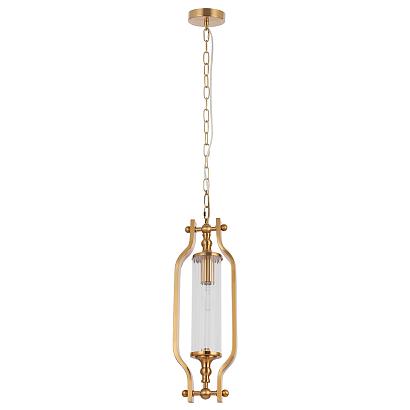 светильник подвесной crystal lux tomas sp1 brass crystal lux 3672/201, доставка по Казахстану 