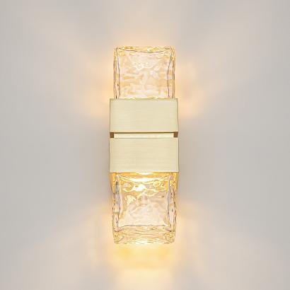 С 1 плафоном на стену Настенный светильник (бра) Maytoni MOD505WL-L12BS3K Torris, доставка по Казахстану 