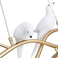 Дополнительная картинка Подвесная люстра Arte Lamp Eltanin A3422SP-4GO