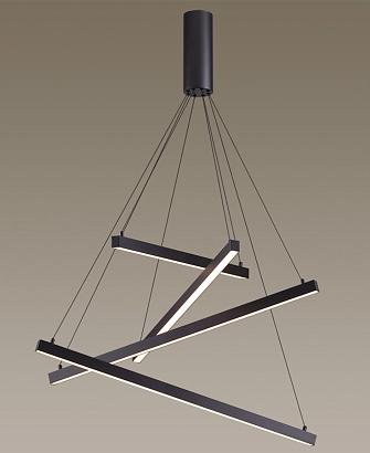 люстры подвесной светодиодный светильник odeon light l-vision cometa 3860/48b, доставка по Казахстану 