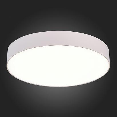 люстры st606.542.48 светильник потолочный белый led 1*48w 4000k 4 320lm ra>85 120° ip20 d400xh55 185-265v, доставка по Казахстану 