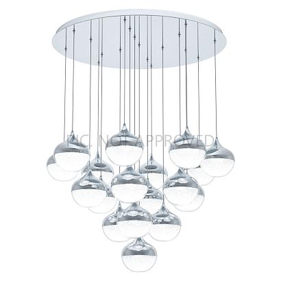 люстры подвесная светодиодная люстра eglo mioglia 39528, доставка по Казахстану 