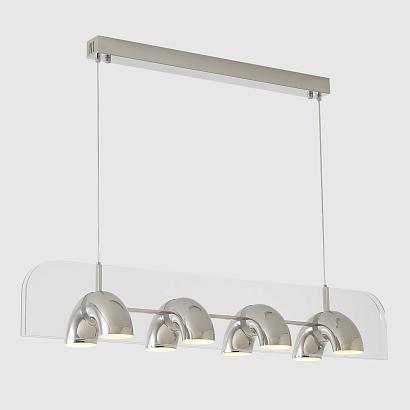 люстры люстра crystal lux element sp48w led chrome crystal lux 4021/248, доставка по Казахстану 