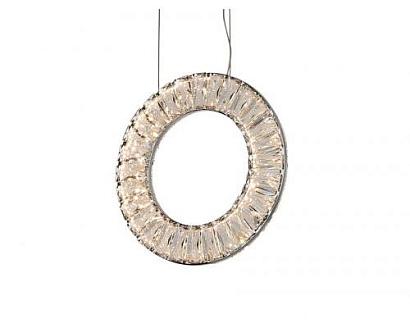 newport 8240 8240/300 chrome , подвесной светильник, chrome сlear crystal d30*h250 см led strip 19w 3100k 2090lm, доставка по Казахстану 