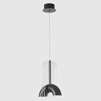 светильник подвесной crystal lux element sp12w led black crystal lux 4020/212, доставка по Казахстану 