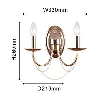 Дополнительная картинка Бра F-Promo Plini 2591-2W