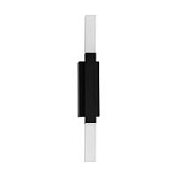 900617 Подсветка для зеркала ALCUDIA, LED 2X5,5W, IP44, L420, H30, A60, алюминий, сталь, черный